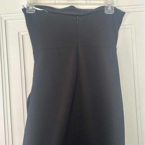 Lulu’s After hours Black Strapless Ruffled Maxi Dress - Picture 6 of 9